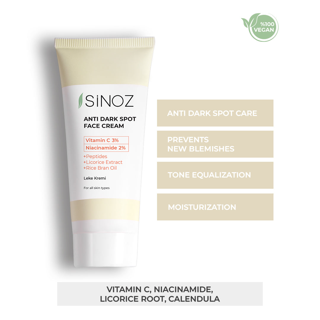 Anti-Donkere Vlek Crème – Sinoz Cosmetics