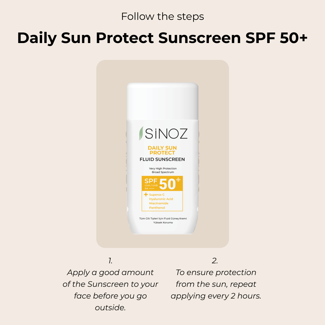 Daily Sun Protect Fluid Sunscreen SPF 50 +