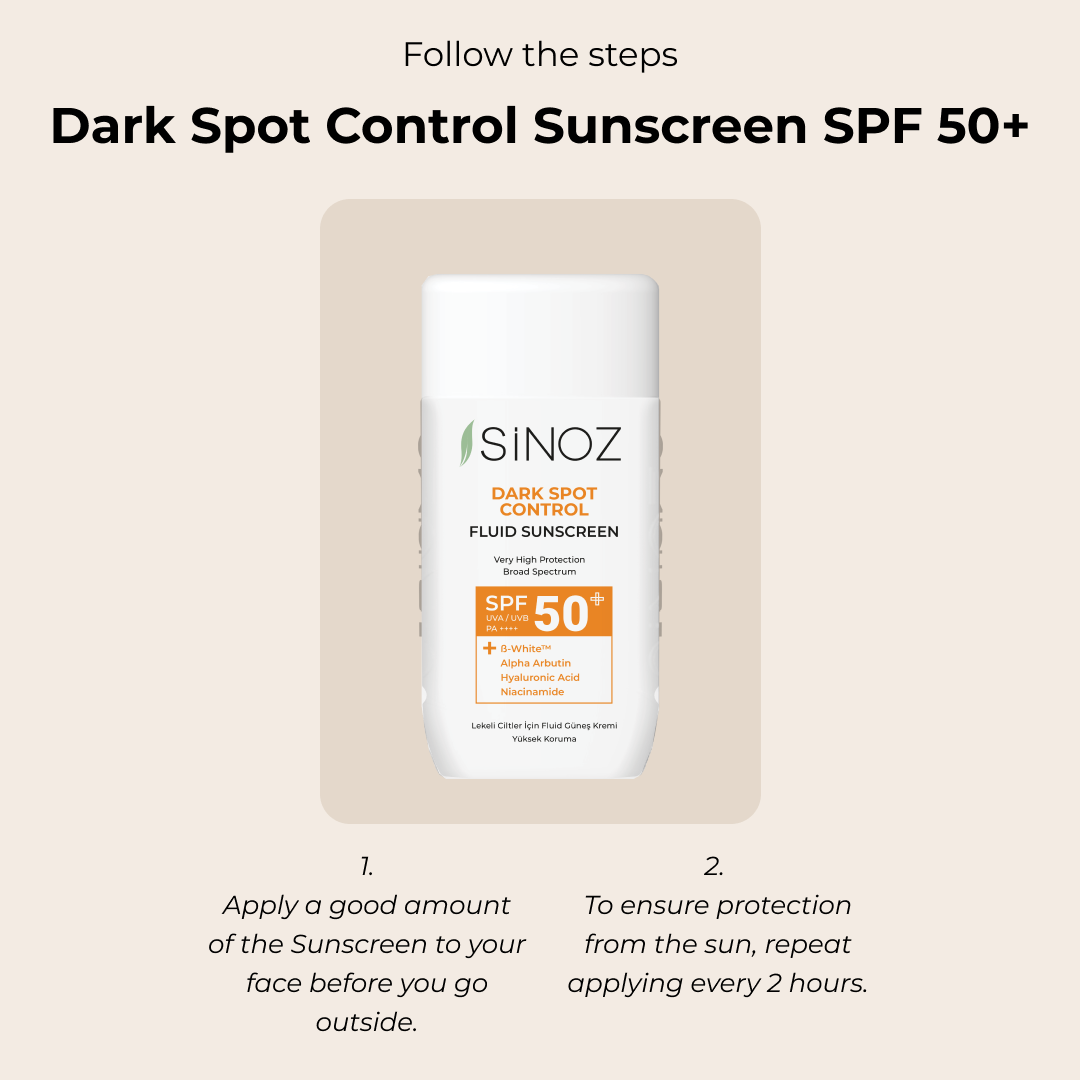 Dark Spot Control Fluid Sunscreen SPF 50 +