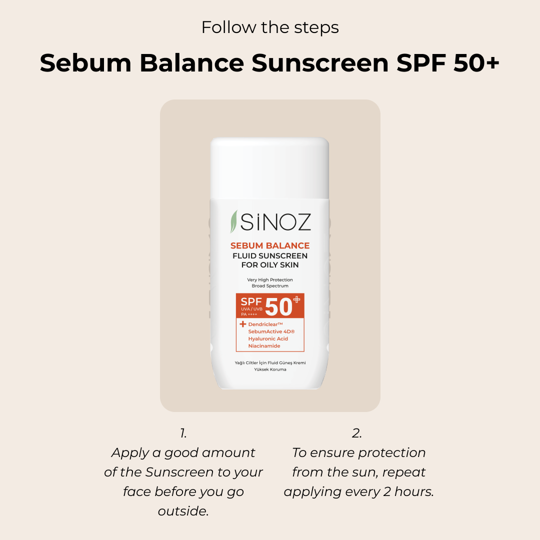 Sebum Balance Fluid Sunscreen SPF 50 +