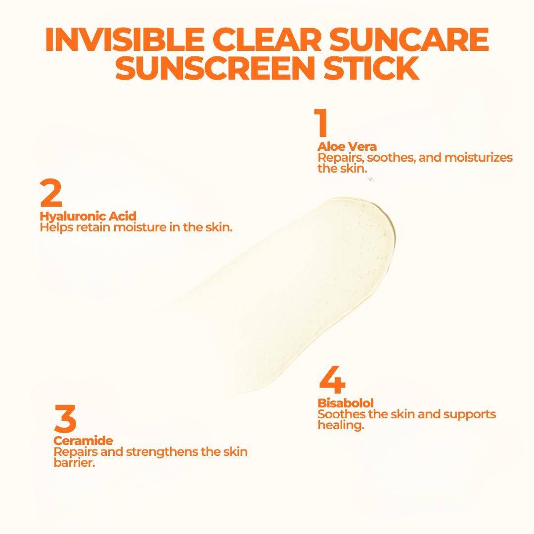 Invisible Suncare Stick SPF 50+